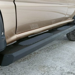 Силовые пороги листовые цельногнутые АМЗ для Toyota Land Cruiser 80 / Lexus LX450