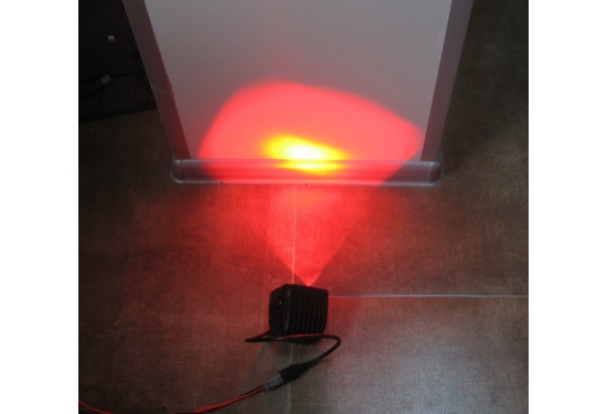 Светодиодная фара Aurora 12W опасной зоны (ALO-2-E4R) красный свет