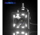 Светодиодная фара Aurora 30W с RGB подсветкой (ALO-D3-2-P23-RGB)