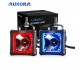 Светодиодные фары Aurora 30W (2 шт) с RGB подсветкой (ALO-D3-2-P23-RGB)