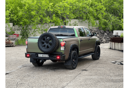 Врезная светодиодная фара Aurora 12W Красный и белый свет (ALO-E-2-E12KR)