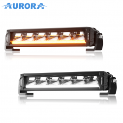 Светодиодная балка Aurora 90W Дальний + ДХО (ALO-P-S10-10-R13Y-AW)