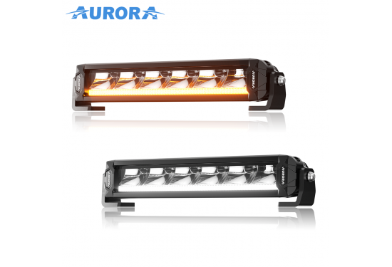 Светодиодная балка Aurora 90W Дальний + ДХО (ALO-P-S10-10-R13Y-AW)