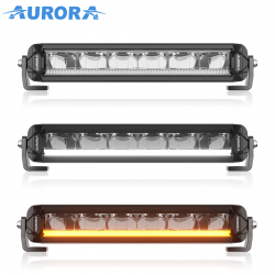 Светодиодная балка Aurora 90W Дальний + ДХО (ALO-P-S10-10-R13Y-AW)