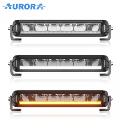 Светодиодная балка Aurora 90W Дальний + ДХО (ALO-P-S10-10-R13Y-AW)