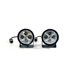 Светодиодные фары Aurora 40W (2 шт) Дальний свет (ALO-R4T3-E) с П-образным кронштейном