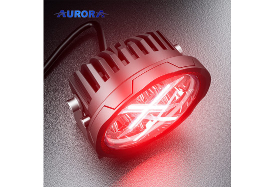 Светодиодные фары Aurora 40W (2 шт) Дальний свет (ALO-R4T3-E)