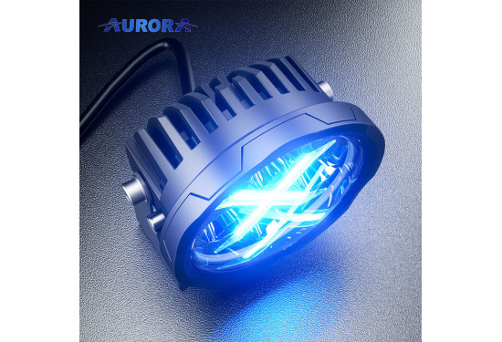 Светодиодные фары Aurora 40W (2 шт) Дальний свет (ALO-R4T3-E)