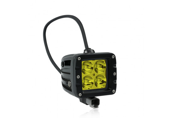 Светодиодная фара Aurora 40W Дальний свет (ALO-T-2-E4T) Желтая