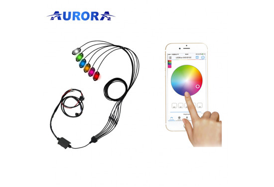 Светодиодная RGB-подсветка Aurora с 6 модулями (ALO-Y1D-2-RGB-D6)