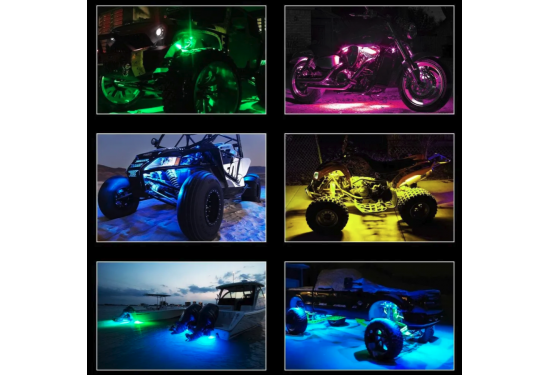 Светодиодная RGB-подсветка Aurora с 6 модулями (ALO-Y1D-2-RGB-D6)