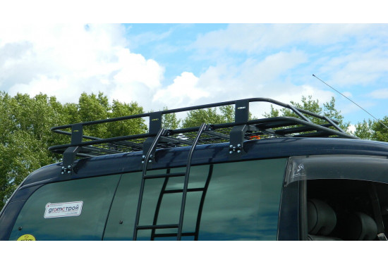 Багажник на крышу для Mitsubishi Delica L400 (Булка) с высокой крышей