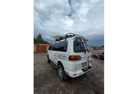 Багажник на крышу для Mitsubishi Delica L400 (Булка) с высокой крышей