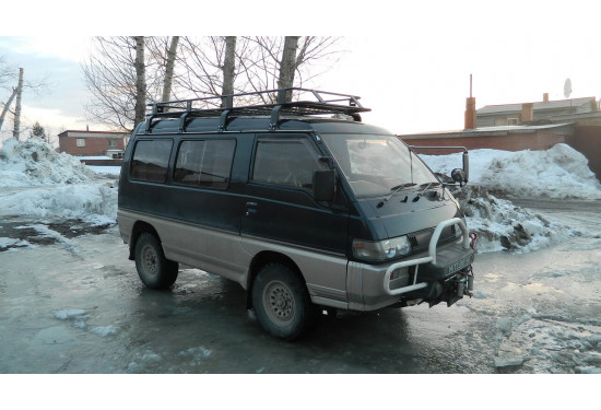 Багажник на крышу для Mitsubishi Delica L300 (Кирпич)