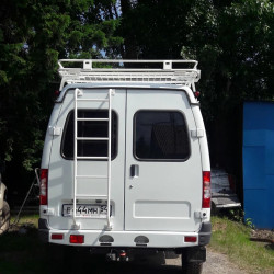 Лестница на дверь багажника для ГАЗ Соболь 4x4