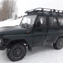 Багажник на крышу для УАЗ Хантер и УАЗ Барс