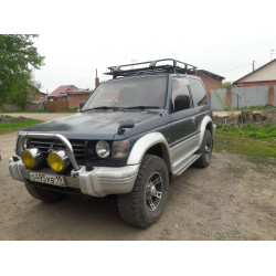 Багажник на крышу для Mitsubishi Pajero 2 (3 двери)