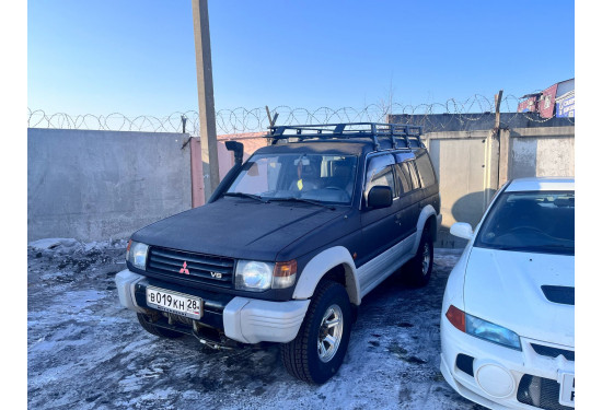 Багажник на крышу для Mitsubishi Pajero 2 (5 дверей)