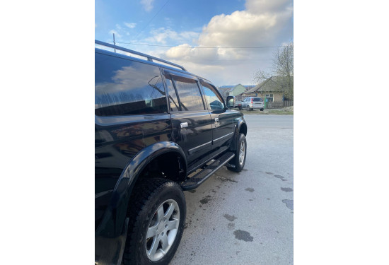Силовые пороги для Mitsubishi Pajero Sport 1996-2008