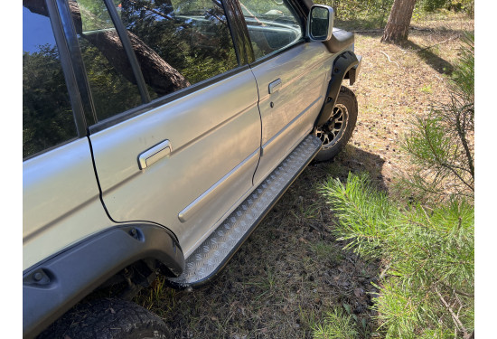Силовые пороги для Mitsubishi Pajero Sport 1996-2008