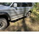 Силовые пороги для Mitsubishi Pajero Sport 1996-2008