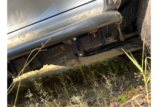 Силовые пороги для Mitsubishi Pajero Sport 1996-2008