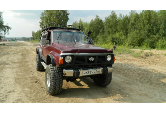 Багажник на крышу для Nissan Patrol/Safari Y60 (низкая крыша)