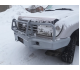 Передний силовой бампер для Toyota Land Cruiser 105 под штатную лебедку с кенгурином