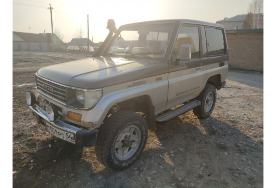 Силовые пороги для Toyota Land Cruiser Prado 78 (короткая база)