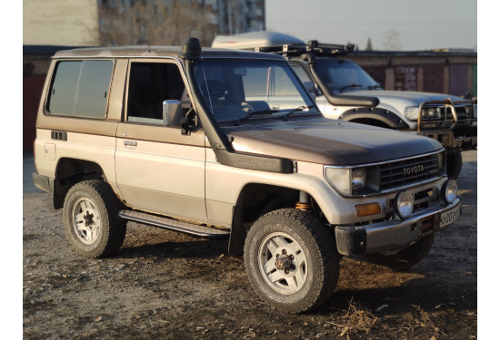 Силовые пороги для Toyota Land Cruiser Prado 78 (короткая база)