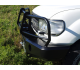 Передний силовой бампер для Toyota Land Cruiser 80 с кенгурином и местами под ПТФ
