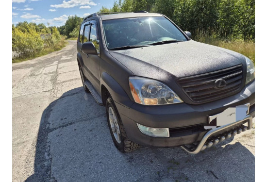 Силовые пороги для Toyota Land Cruiser Prado 120