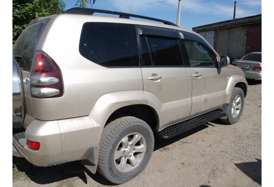 Силовые пороги для Toyota Land Cruiser Prado 120