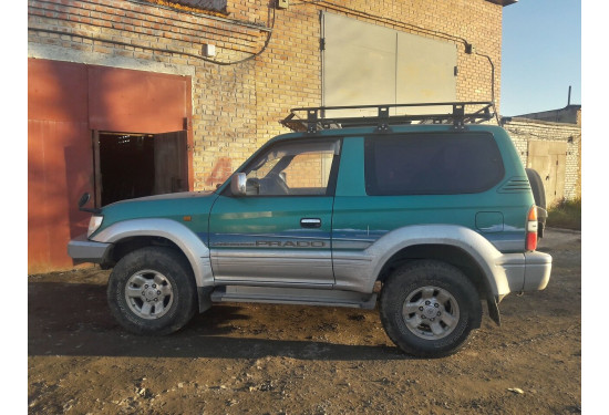 Багажник на крышу для Toyota Land Cruiser Prado 90 / 95 (3 двери)