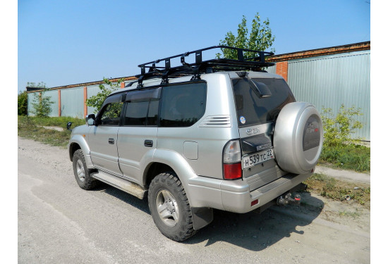 Багажник на крышу для Toyota Land Cruiser Prado 90 / 95 (5 дверей)