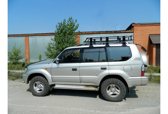 Багажник на крышу для Toyota Land Cruiser Prado 90 / 95 (5 дверей)