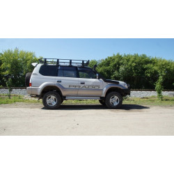 Багажник на крышу для Toyota Land Cruiser Prado 90 / 95 (5 дверей)