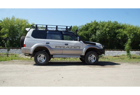 Багажник на крышу для Toyota Land Cruiser Prado 90 / 95 (5 дверей)