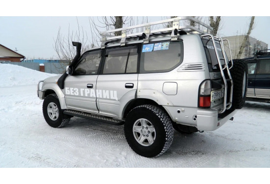 Силовые пороги для Toyota Land Cruiser Prado 90/95