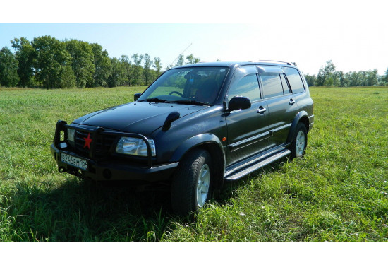 Силовые пороги для Suzuki Grand Vitara XL-7 2000-2006