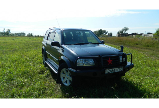 Силовые пороги для Suzuki Grand Vitara XL-7 2000-2006