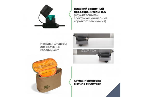 Компрессор переносной 12V BERKUT R14