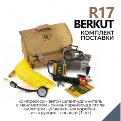Компрессор переносной 12V BERKUT R17