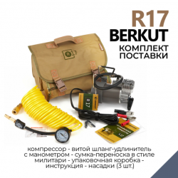 Компрессор переносной 12V BERKUT R17