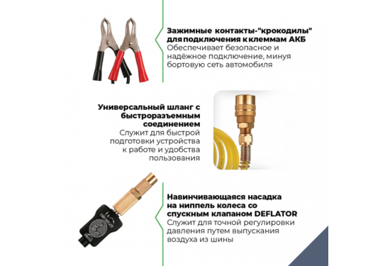 Компрессор переносной 12V BERKUT R17