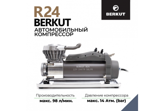 Компрессор переносной 12V BERKUT R24