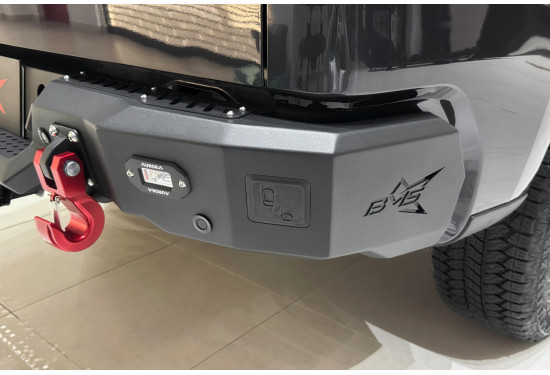 Бампер силовой задний BMS PRO-Line для Chevrolet Silverado 2017-2024 и GMC Sierra 2018-2024