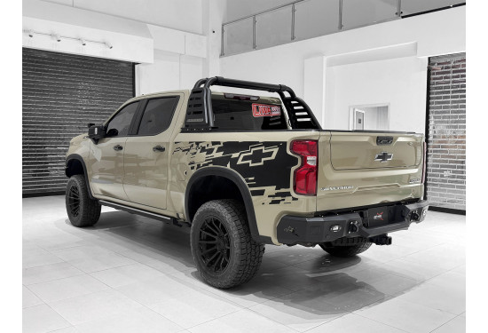 Бампер силовой задний BMS PRO-Line для Chevrolet Silverado 2017-2024 и GMC Sierra 2018-2024