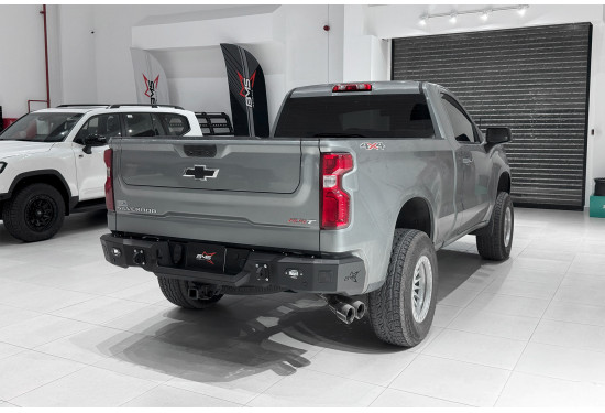 Бампер силовой задний BMS PRO-Line для Chevrolet Silverado 2017-2024 и GMC Sierra 2018-2024