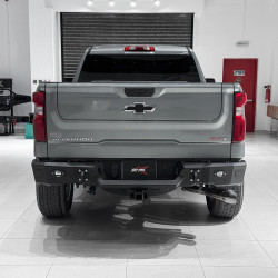 Бампер силовой задний BMS PRO-Line для Chevrolet Silverado 2017-2024 и GMC Sierra 2018-2024